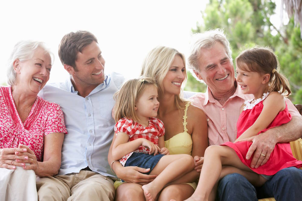 Multi-generation family group